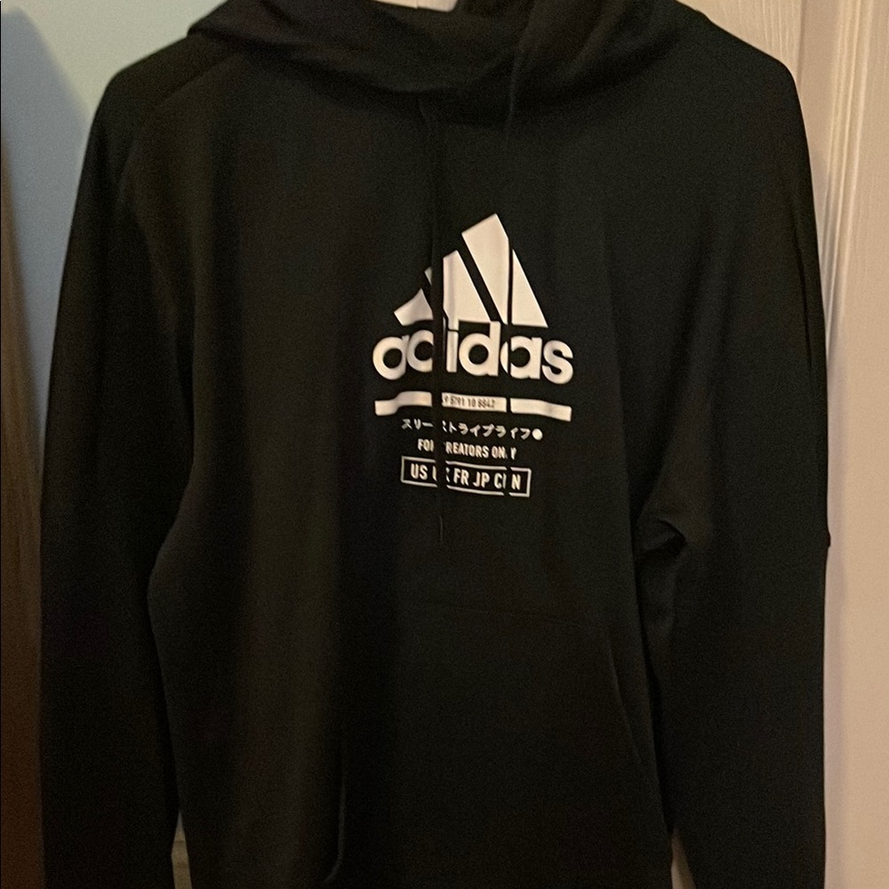 Black Adidas Climawarm Hoodie
